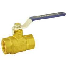 2-piece brass manual ball valve full port CSA FM UL CUPC AB1953 NSF61 Lead free